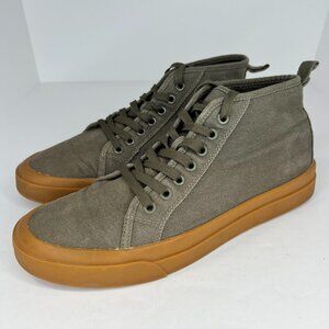 Mutual Weave Mens 016-0231 Freelon Olive Green Hi Canvas Size 11 M Casual Shoes